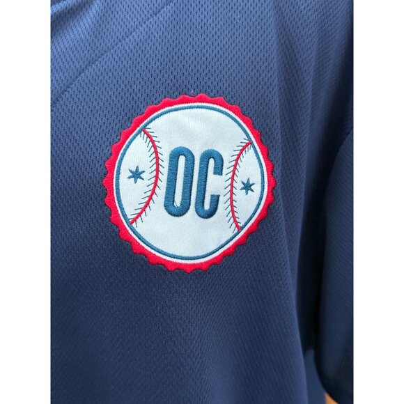 Old Chicago World Beer Tour Jersey Navy Blue Mesh Men's Size XL Unisex - Picture 6 of 15